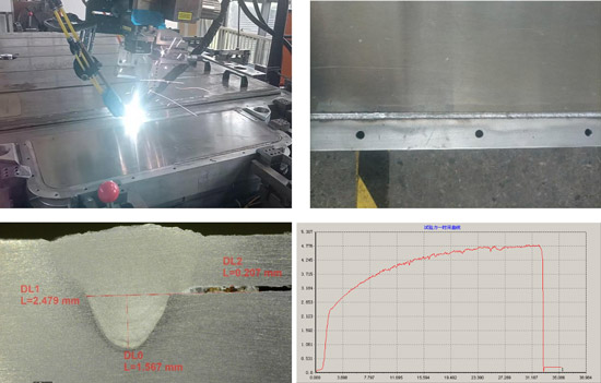 激光填絲熔焊，加速新能源汽車電池托盤制造